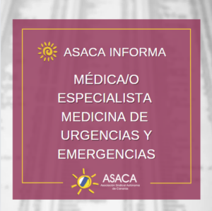 Asaca Via ACCESO EXTRAORDINARIO TÍTULO ESPECIALISTA EN MEDICINA DE URGENCIAS Y ...